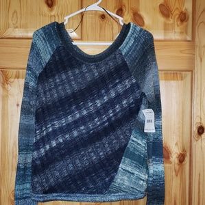 Nwt Free People Women's size M Ocean Comb Sweater